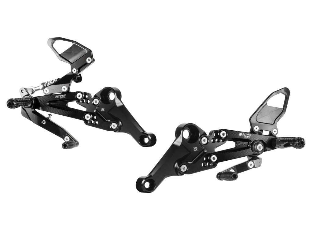 Bonamici Racing Aluminium Rearsets for the Aprilia RS 660 2020-2023 Bonamici Racing Aluminium Rearsets for the Aprilia RS 660 2020-2023